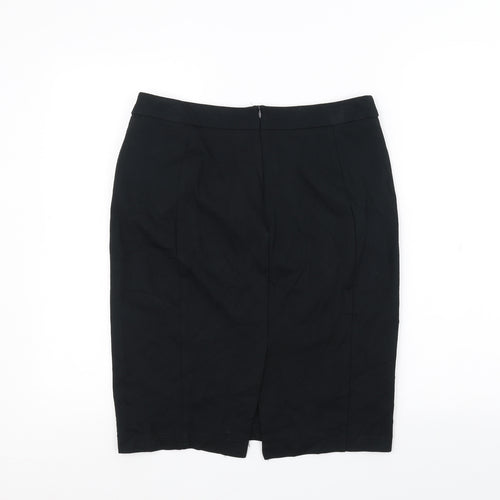 Marks and Spencer Womens Black   A-Line Skirt Size 12