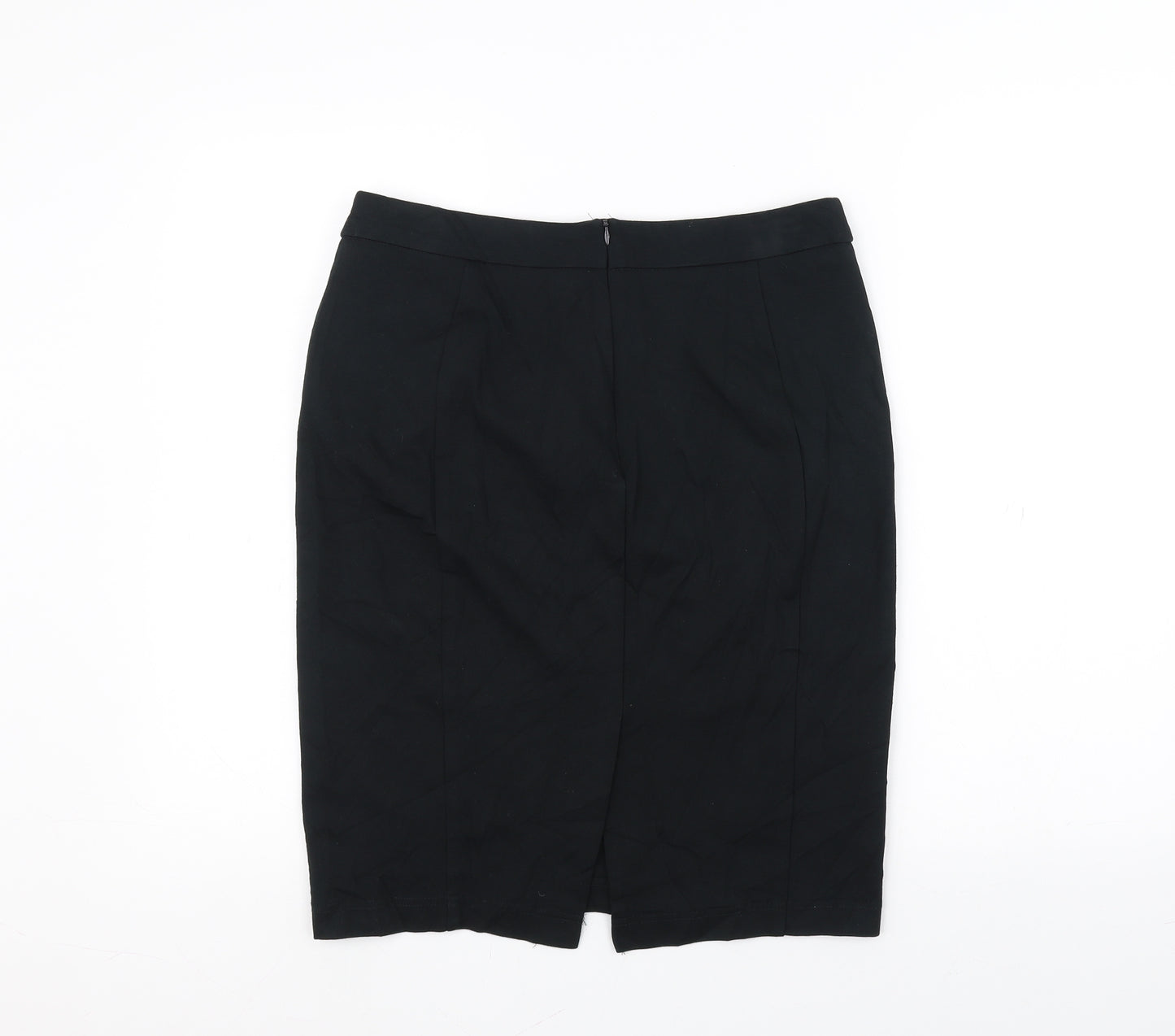 Marks and Spencer Womens Black   A-Line Skirt Size 12