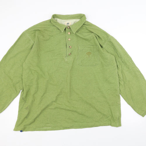Preworn Mens Green    Polo Size L