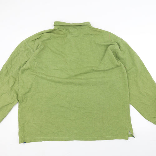Preworn Mens Green    Polo Size L