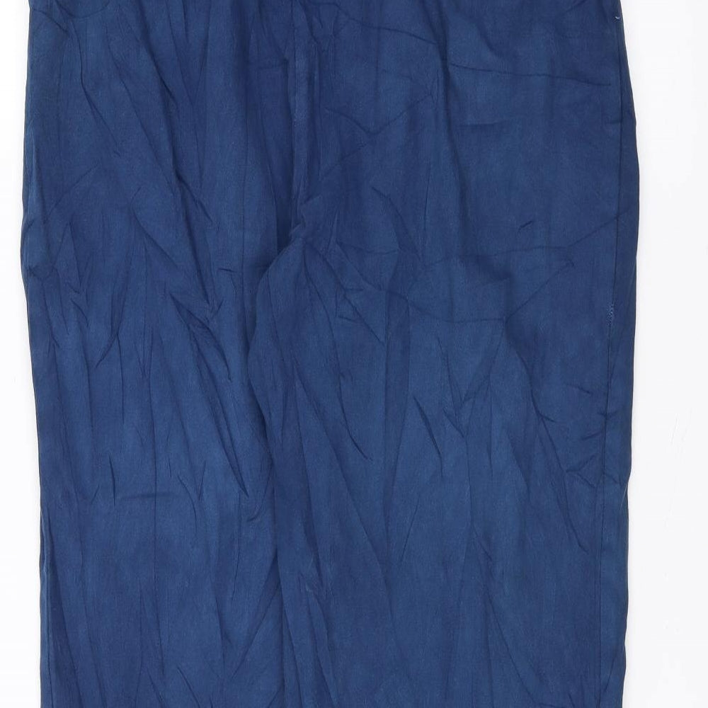 Marks and Spencer Womens Blue   Trousers  Size 16 L30 in