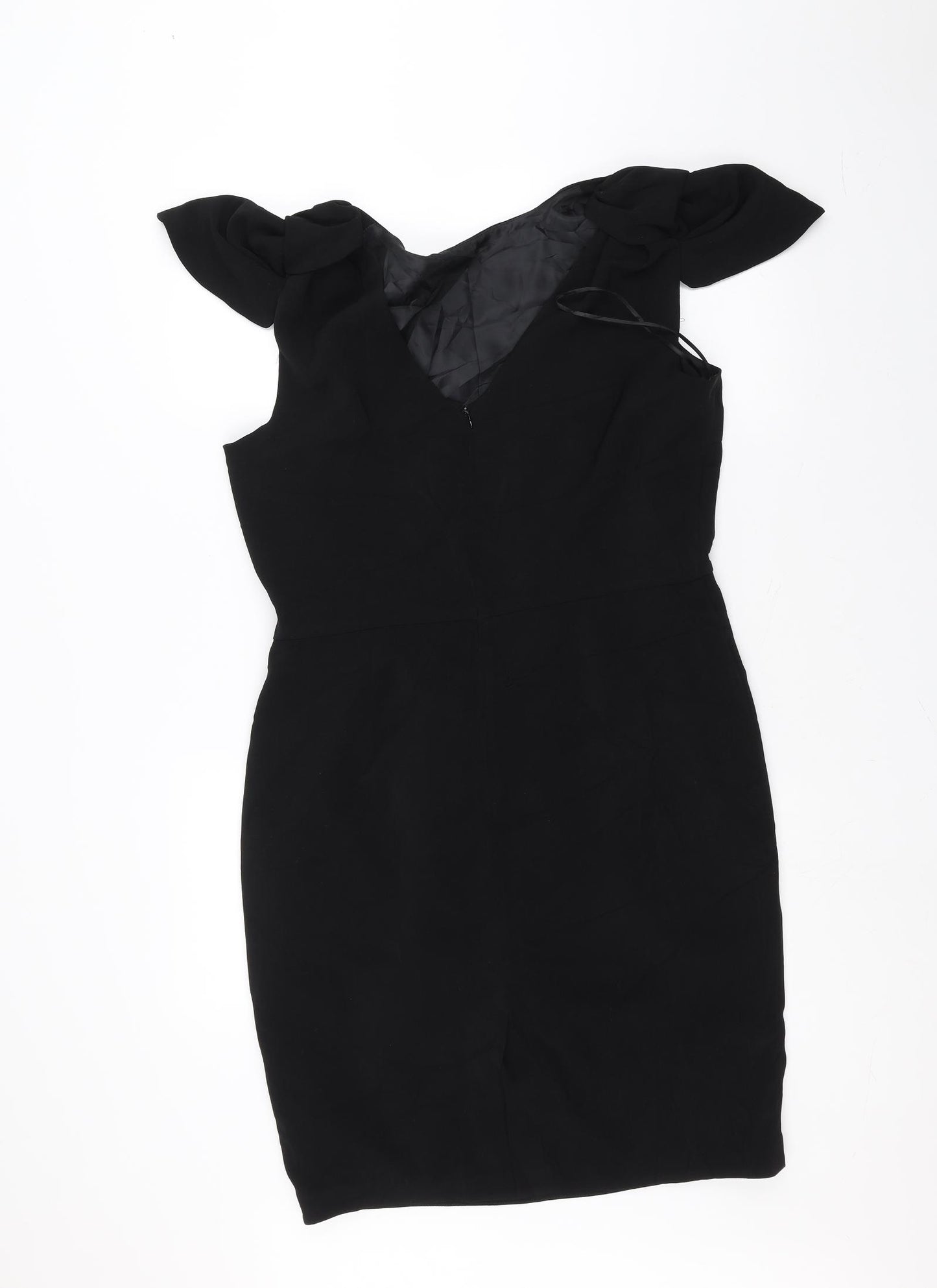 Marks and Spencer Womens Black   A-Line  Size 14