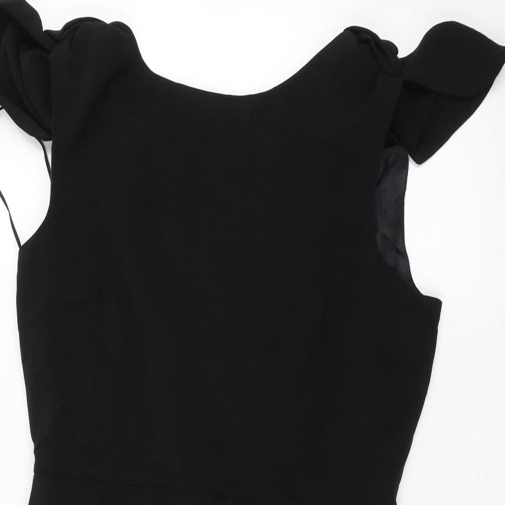 Marks and Spencer Womens Black   A-Line  Size 14