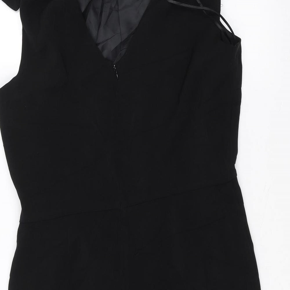 Marks and Spencer Womens Black   A-Line  Size 14