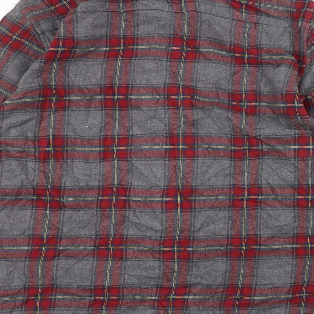 TU Mens Grey    Dress Shirt Size L