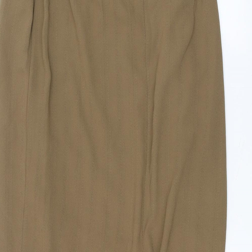 Wallis Womens Brown   A-Line Skirt Size 14