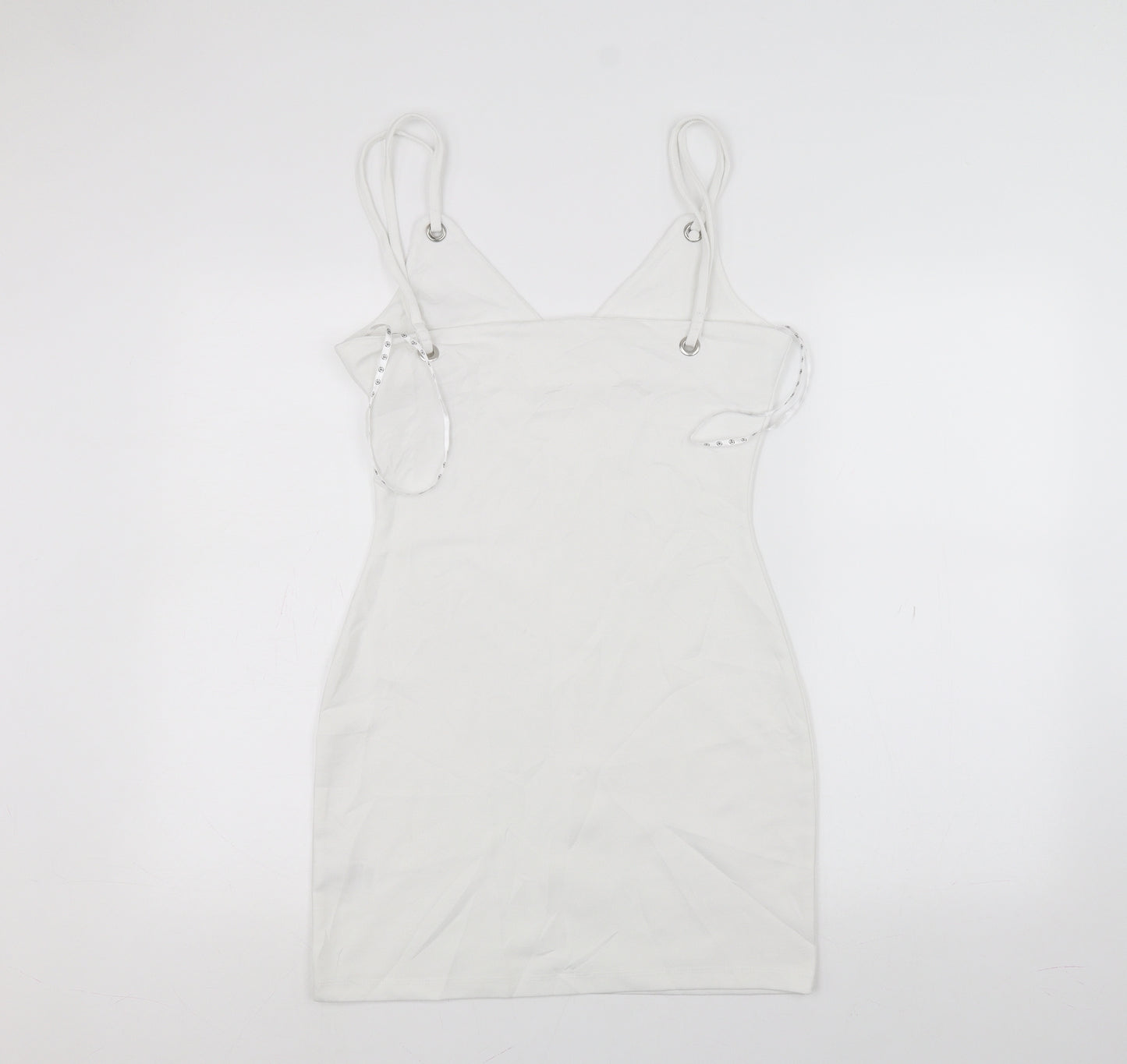 Missguided Womens White   A-Line  Size 10