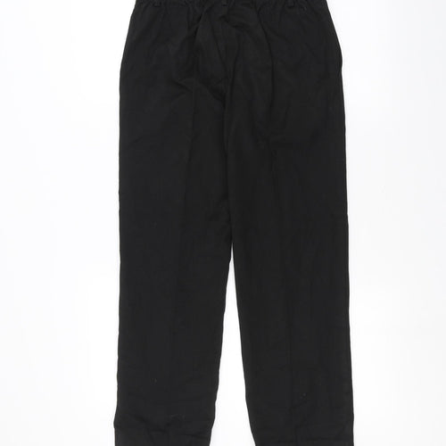 Preworn Girls Black   Dress Pants Trousers Size 14 Years