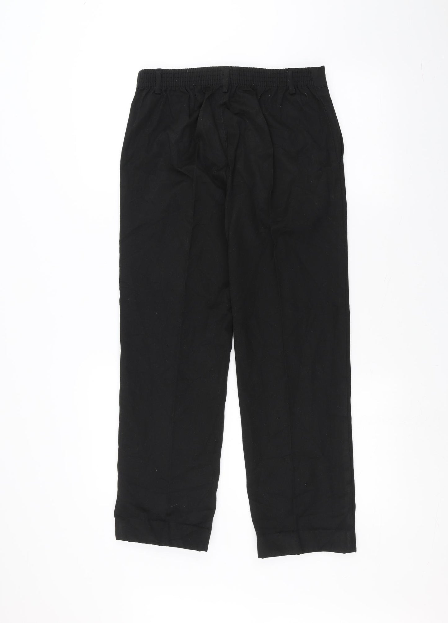 Preworn Girls Black   Dress Pants Trousers Size 14 Years