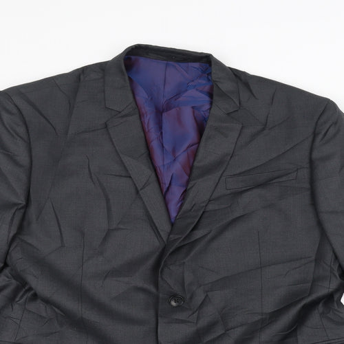 Marks and Spencer Mens Grey   Jacket Suit Jacket Size 44