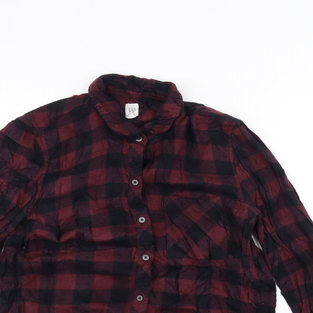 Gap Mens Red    Button-Up Size M