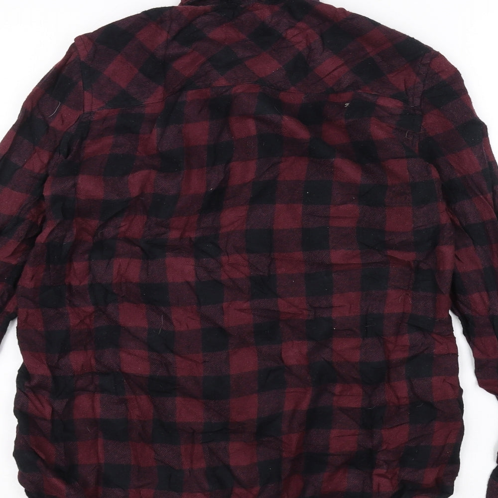 Gap Mens Red    Button-Up Size M