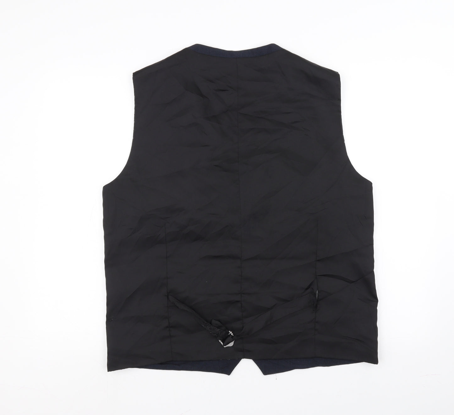 NEXT Mens Blue   Jacket Suit Waistcoat Size 38