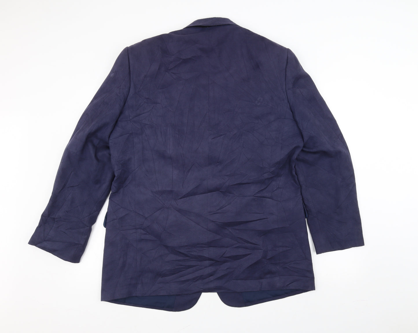 Milano Mens Blue   Jacket Suit Jacket Size 38