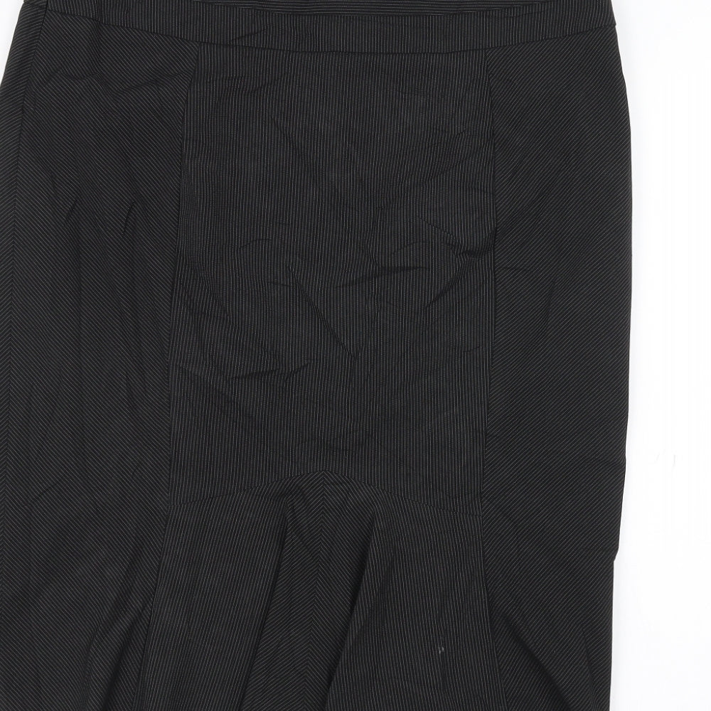 Debinhams Womens Black   A-Line Skirt Size 12