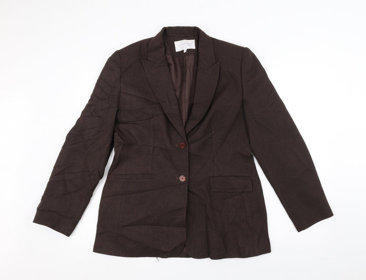 Autonomy Womens Brown Jacket Size 12