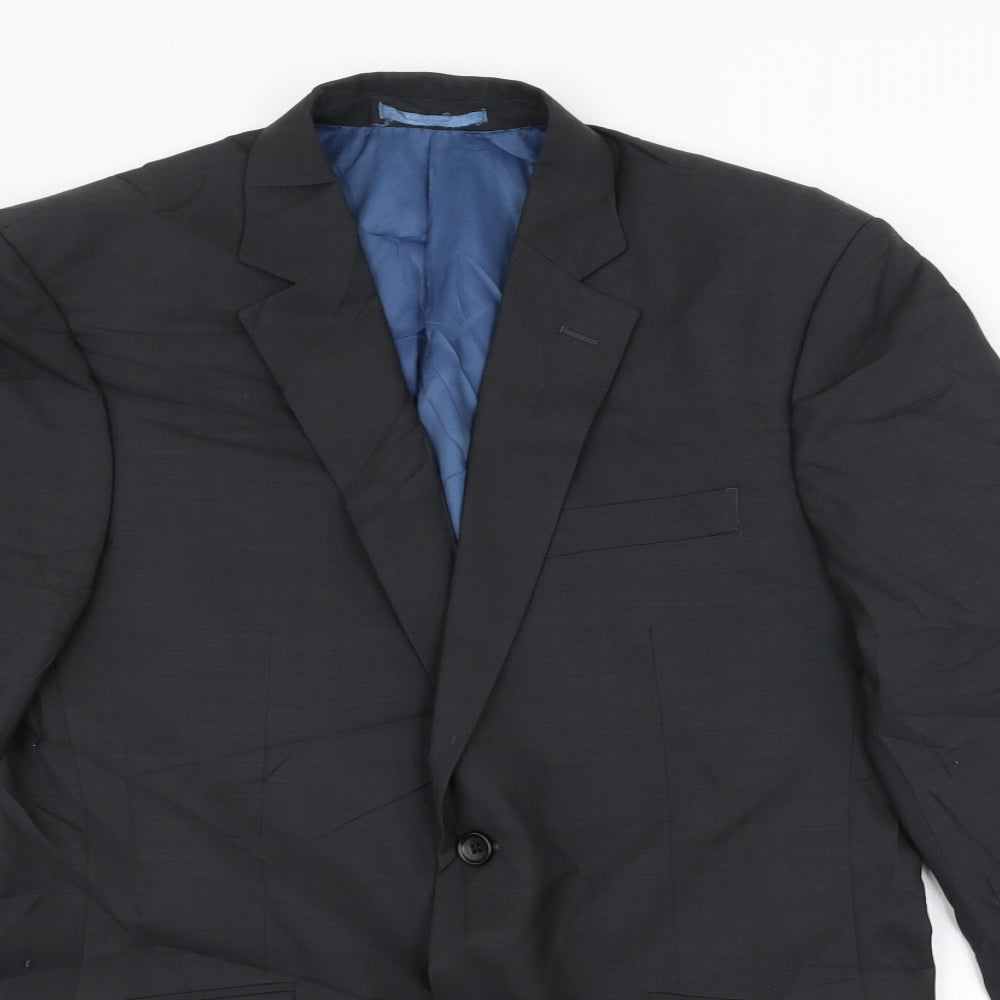 AUSTEN REED Mens Grey   Jacket Suit Jacket Size 40