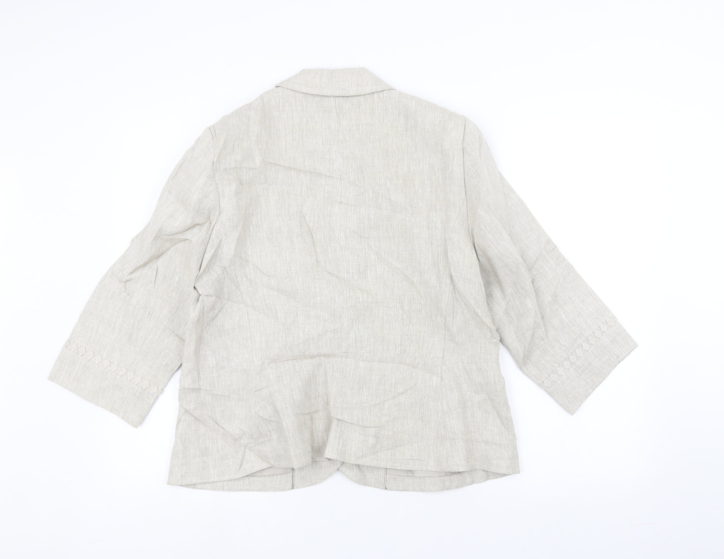 Marks and Spencer Womens White   Jacket  Size 16