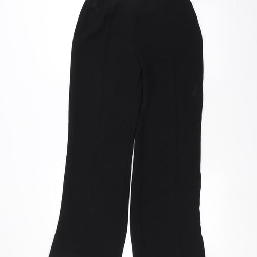 Preworn Womens Black   Trousers  Size 10 L26 in