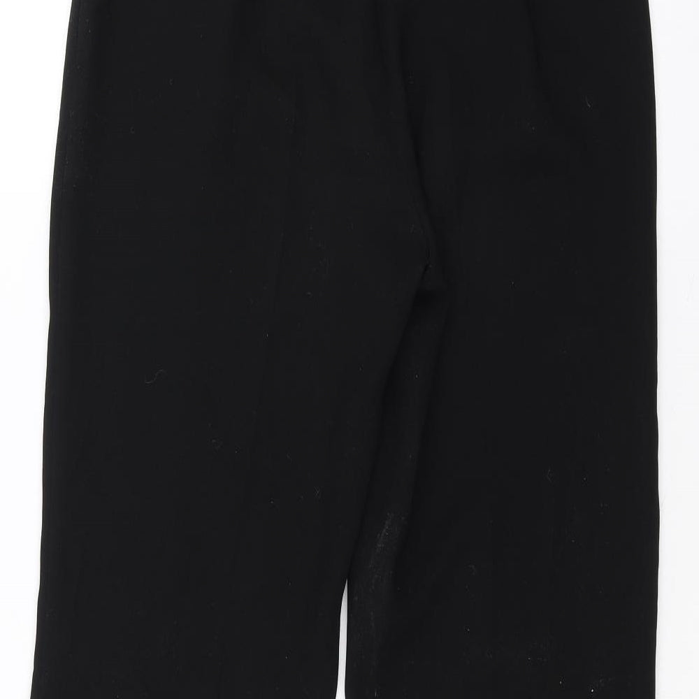 Preworn Womens Black   Trousers  Size 10 L26 in