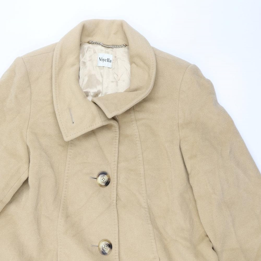 Viyella Womens Brown   Overcoat Coat Size 18