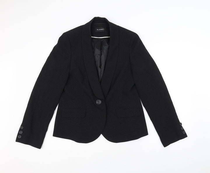 Planet Womens Black   Jacket  Size 12
