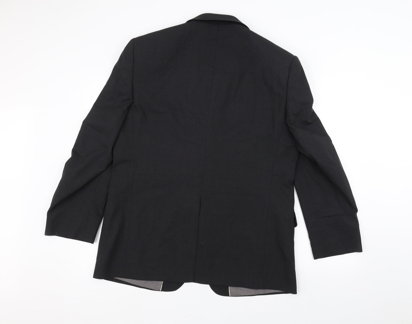 Marks and Spencer Mens Black   Jacket Suit Jacket Size 42