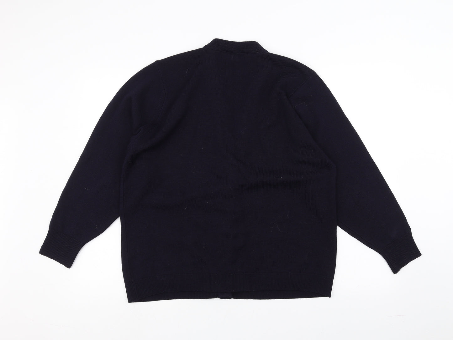 Tanya Womens Blue   Jacket Coatigan Size L