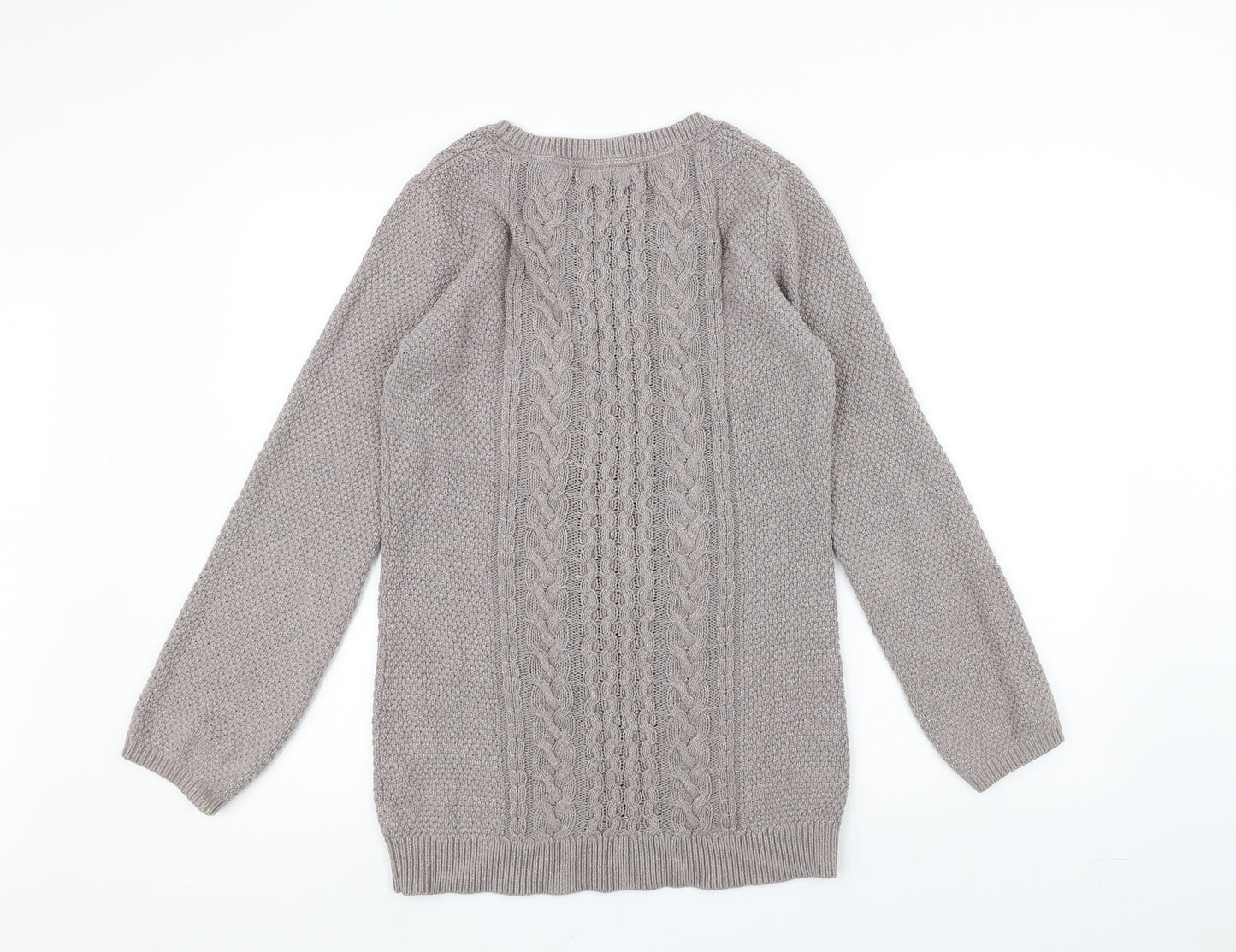 Fat Face Womens Grey   Pullover Jumper Size 10