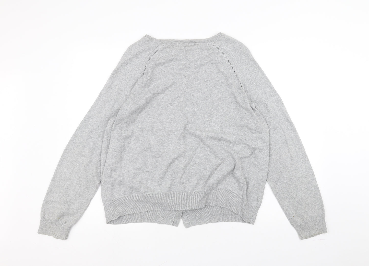 George Womens Grey   Cardigan Jumper Size 22