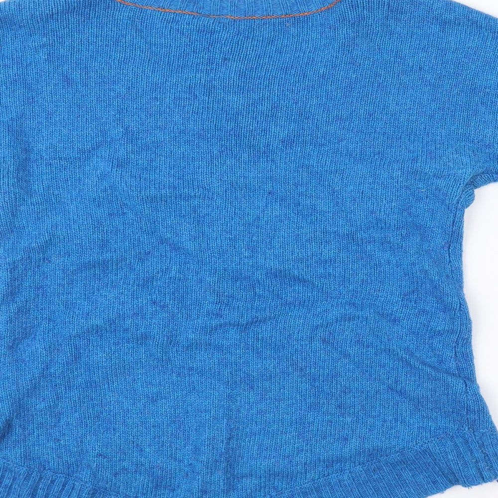 White Stuff Womens Blue   Pullover Jumper Size 8