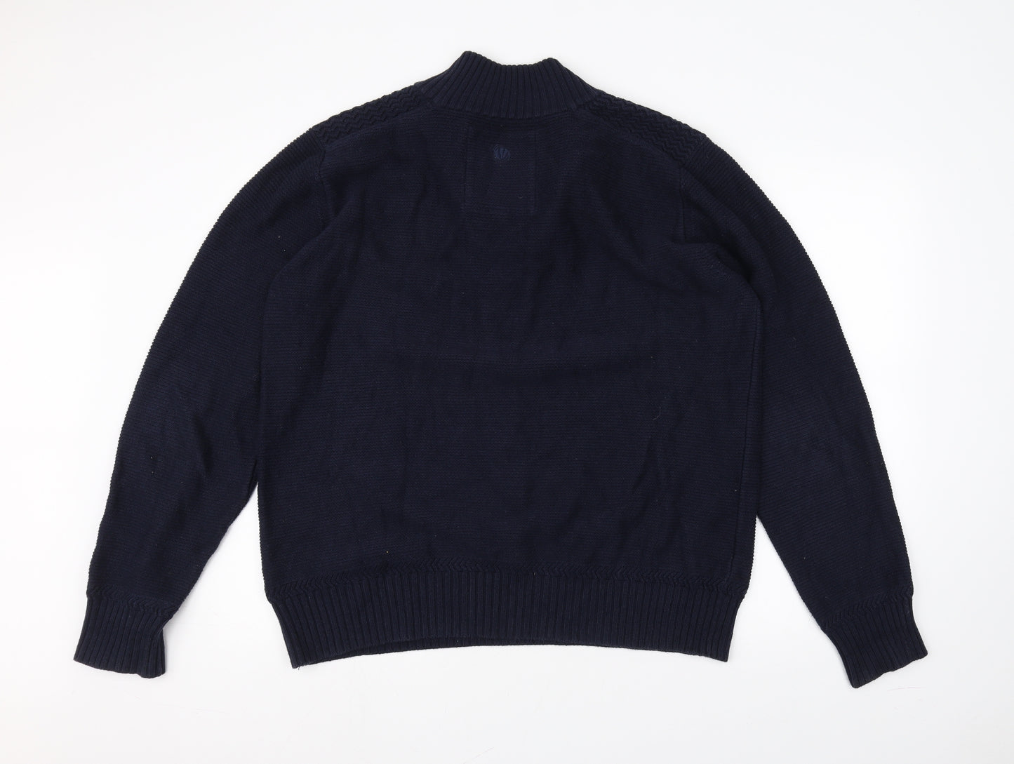 Fat Face Mens Blue   Pullover Jumper Size L