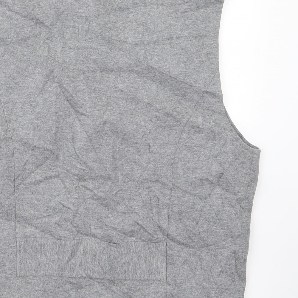 Preworn Mens Grey   Gilet Jacket Size M