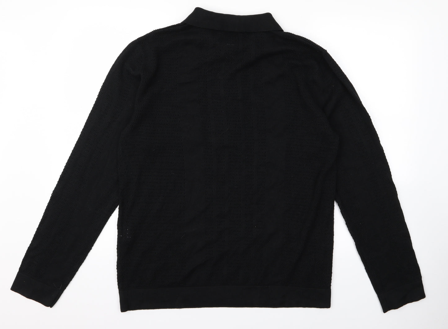 River Island Mens Black   Pullover Jumper Size L