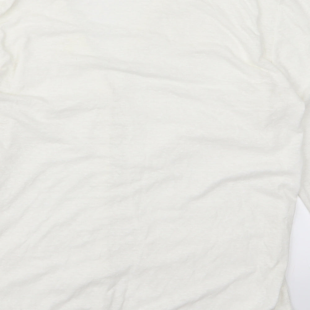 Gap Womens White   Cardigan Jumper Size L