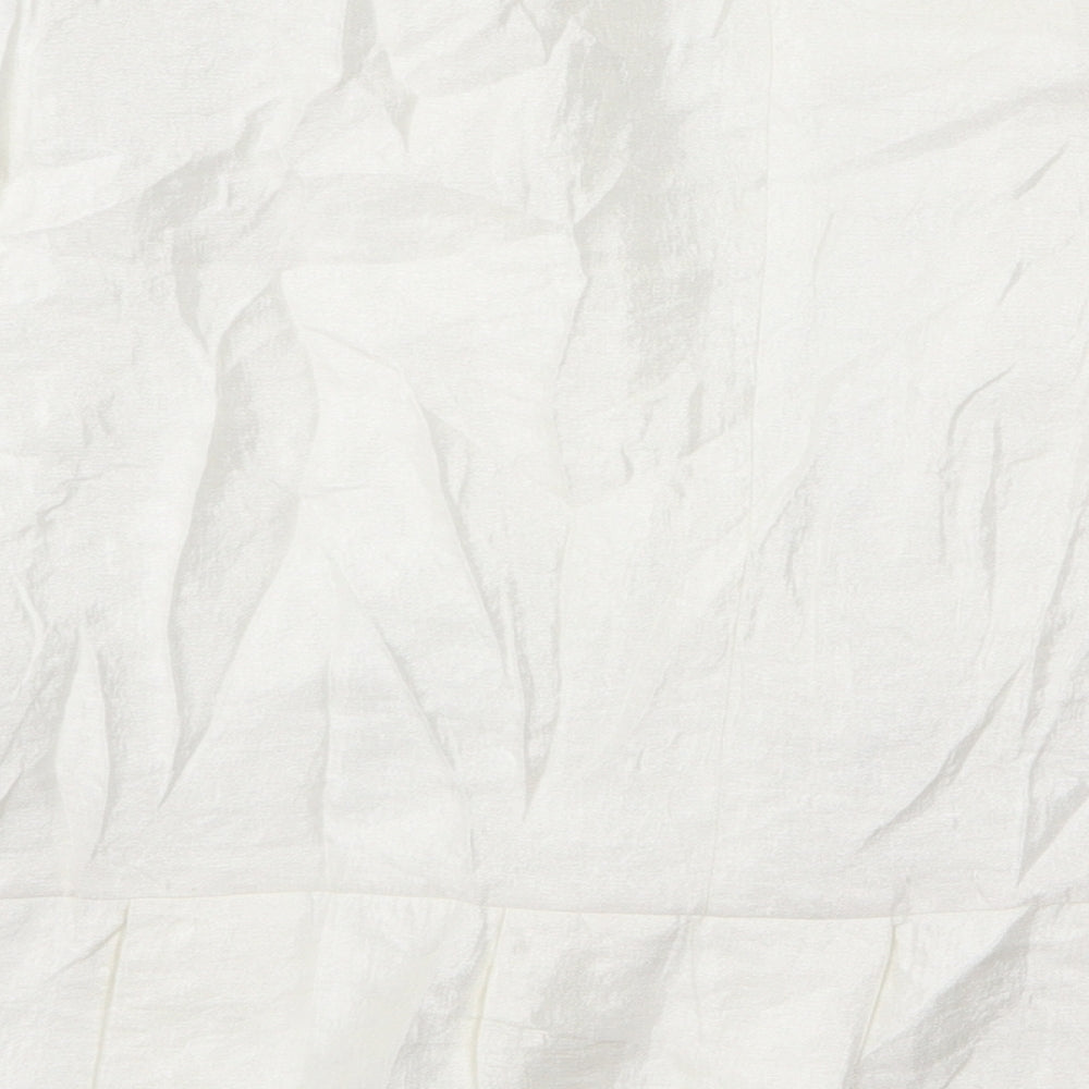 Gold Womens White   Jacket  Size 14