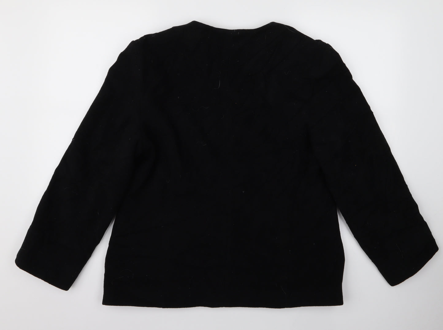 Preworn Womens Black   Jacket  Size 16