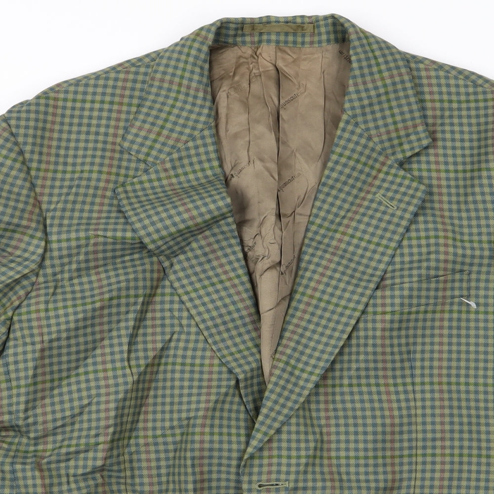 Aquascutum Mens Green   Jacket  Size M