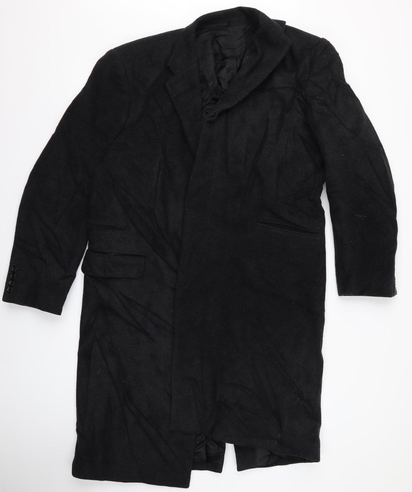 scott and taylor Mens Black   Parka Jacket Size L