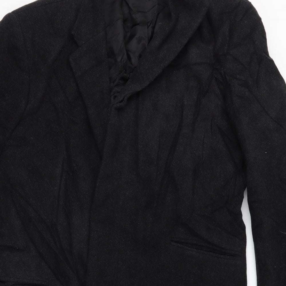 scott and taylor Mens Black   Parka Jacket Size L