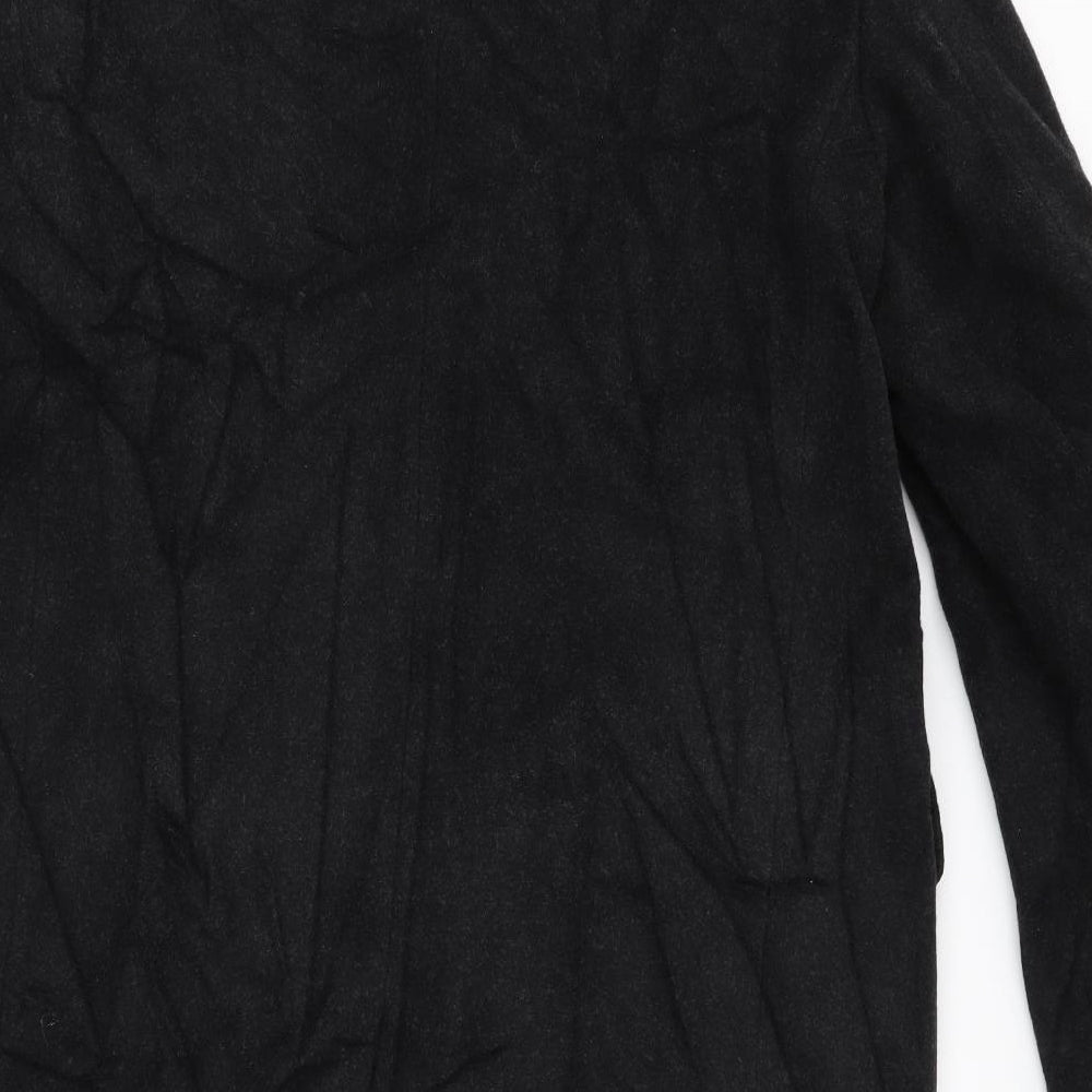 scott and taylor Mens Black   Parka Jacket Size L