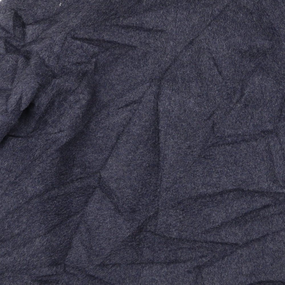 Variations Mens Blue   Overcoat Jacket Size L