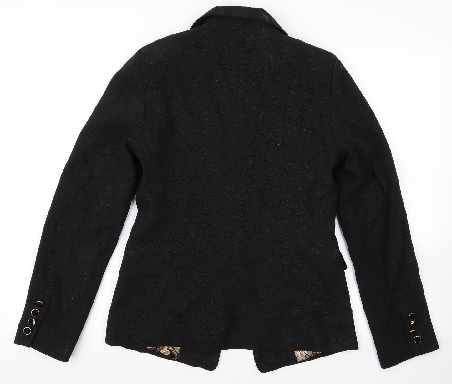 m&s Womens Black   Jacket  Size 8