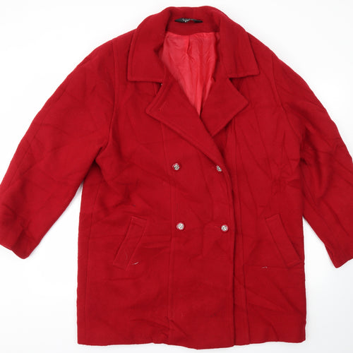 Style Womens Red   Jacket  Size L