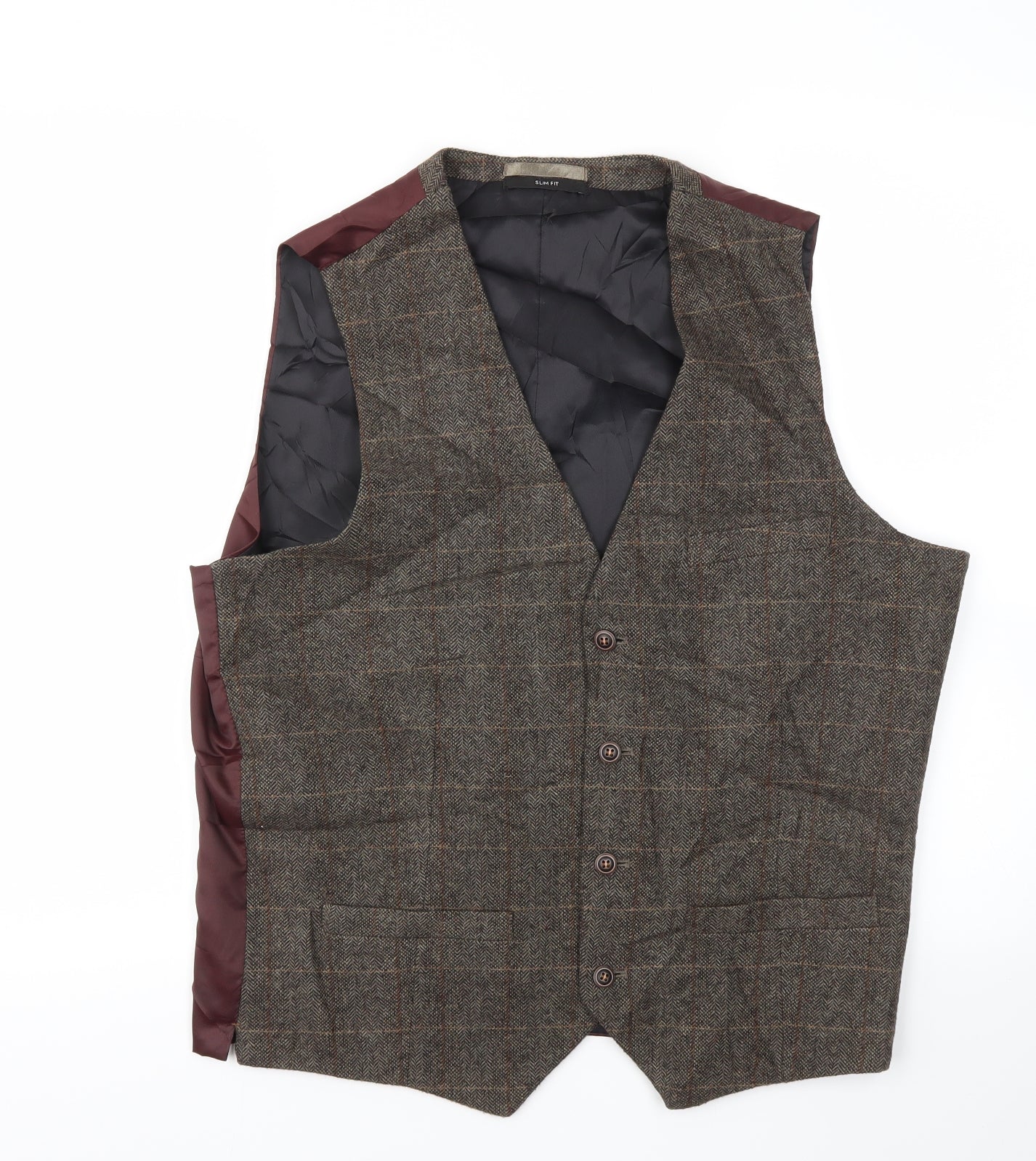 Primark Mens Grey   Gilet Jacket Size L