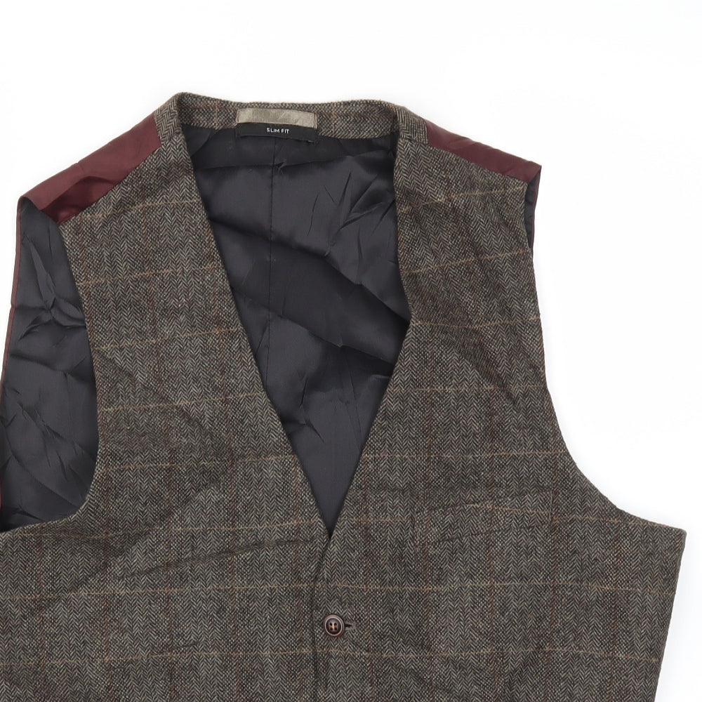 Primark Mens Grey   Gilet Jacket Size L