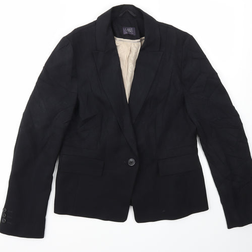 m&s Womens Black   Jacket  Size 12