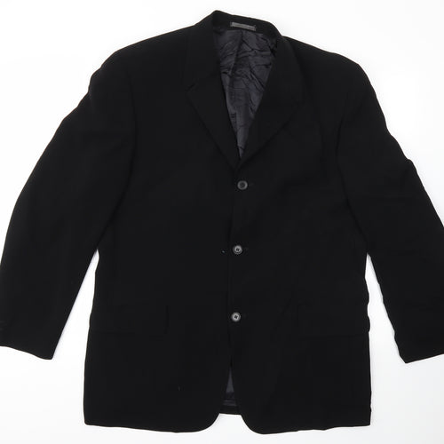 obvious Mens Black   Jacket  Size L