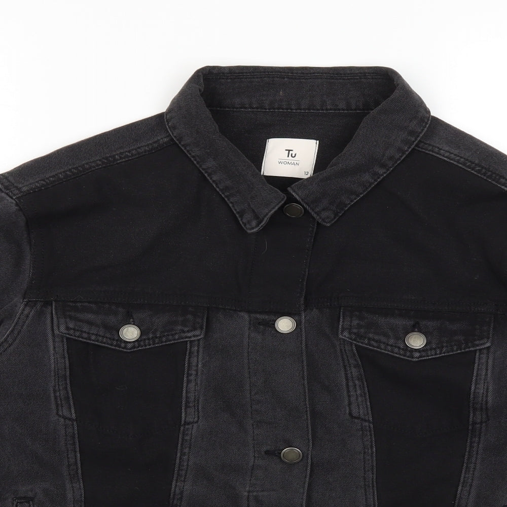 TU Womens Grey   Jacket  Size 12