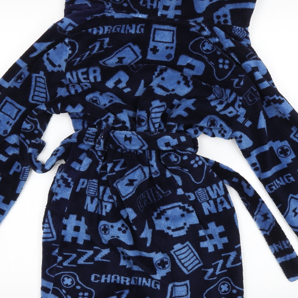 bluezoo Boys Blue    Robe Size 9 Years  - game